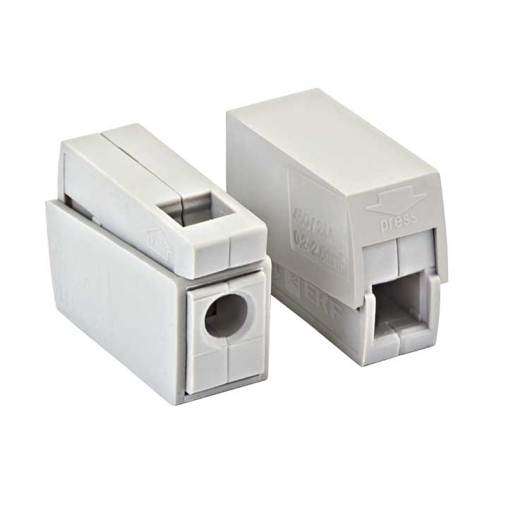 Клемма СМК 224-111 проходная на 1 проводник 1,0-2,5(4,0) мм2 EKF