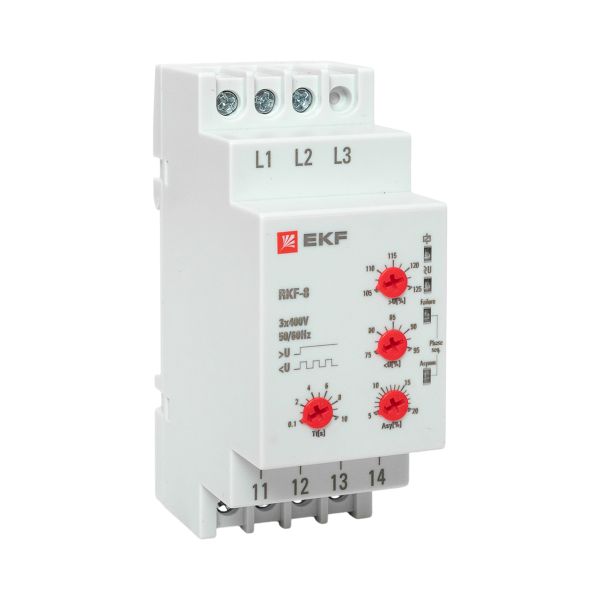 Реле контроля фаз многофункциональное