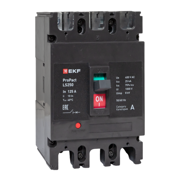 LS250 25кА 3P 125А ProPact EKF