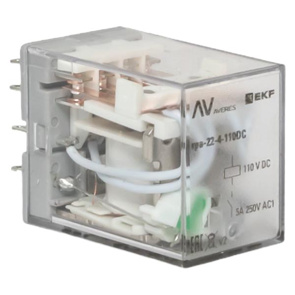 Реле промежуточное RPA 22/4 5A 110В DC EKF