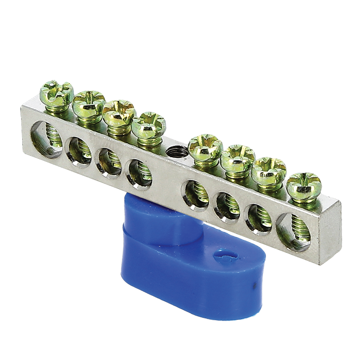 Шина N 63.08 (1-н изолятор стойка) никель