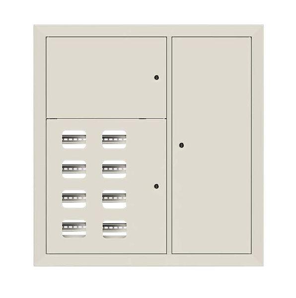 Щит этажный 8 кв. RAL9002 (1000х950х160) PROxima