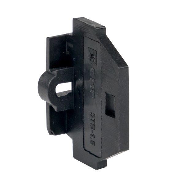 Заглушка для миниклеммы STB-1.5  черная PROxima