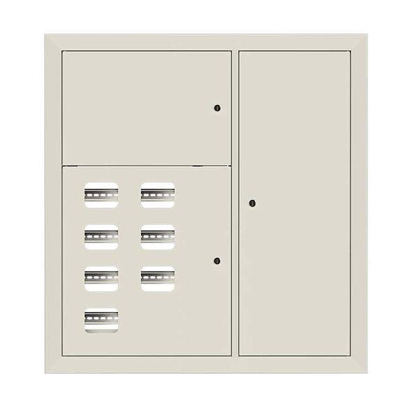 Щит этажный 7 кв. RAL9002 (1000х950х160) PROxima