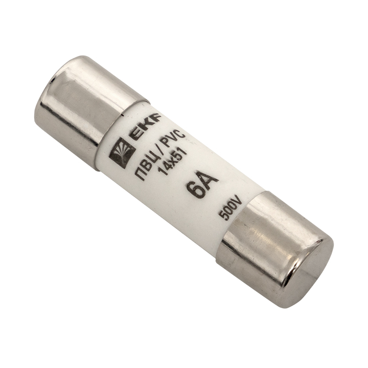 Вставка плавкая цилиндрическая ПВЦ 14х51 6А