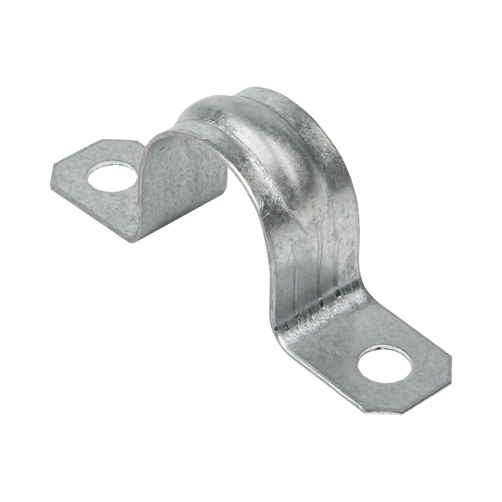 Скоба металлическая двухлапковая d21-22мм  PROxima