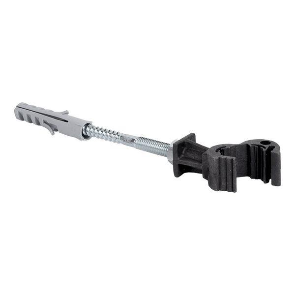 Держатель фасадный пластиковый с дюбелем L 120 мм PROxima