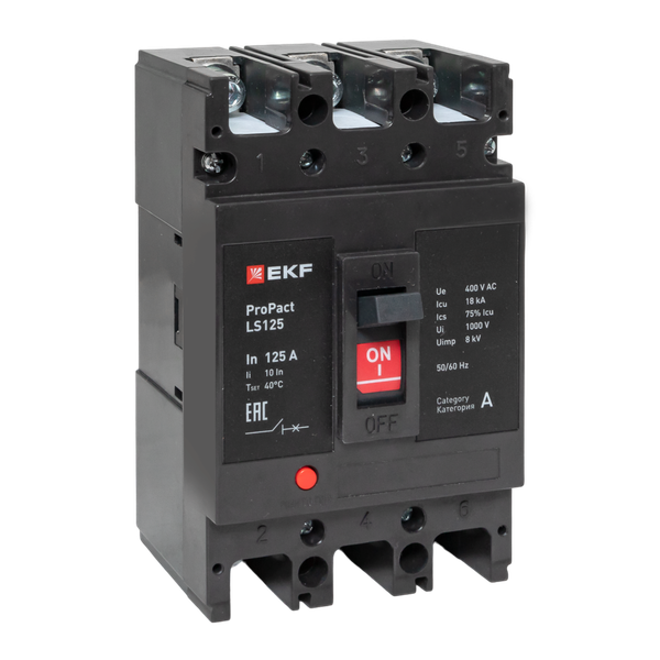 LS125 18кА 3P 160А ProPact EKF