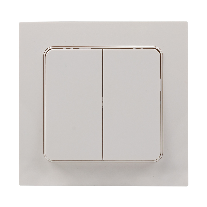 Стокгольм Выключатель 2-кл. 10А белый