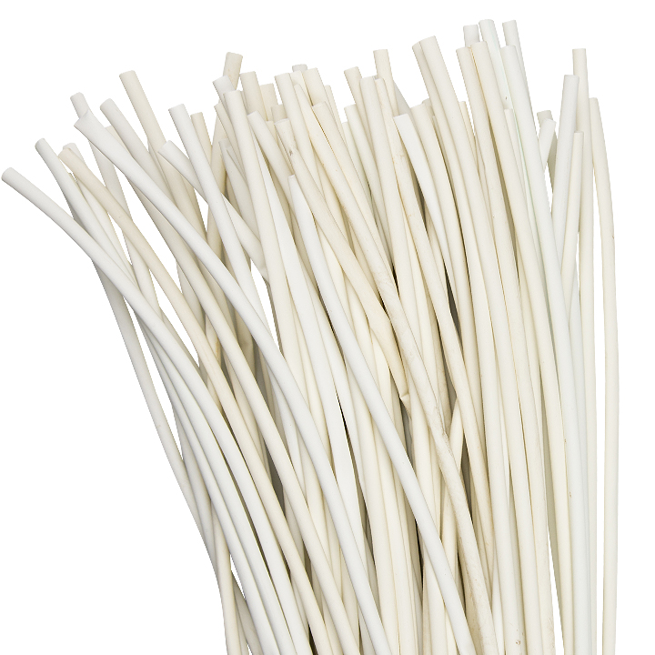 Трубка термоусаживаемая ТУТ нг 6/3 белая в отрезках по 1м PROxima