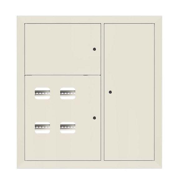 Щит этажный 4 кв. RAL9002 (1000х950х160) PROxima