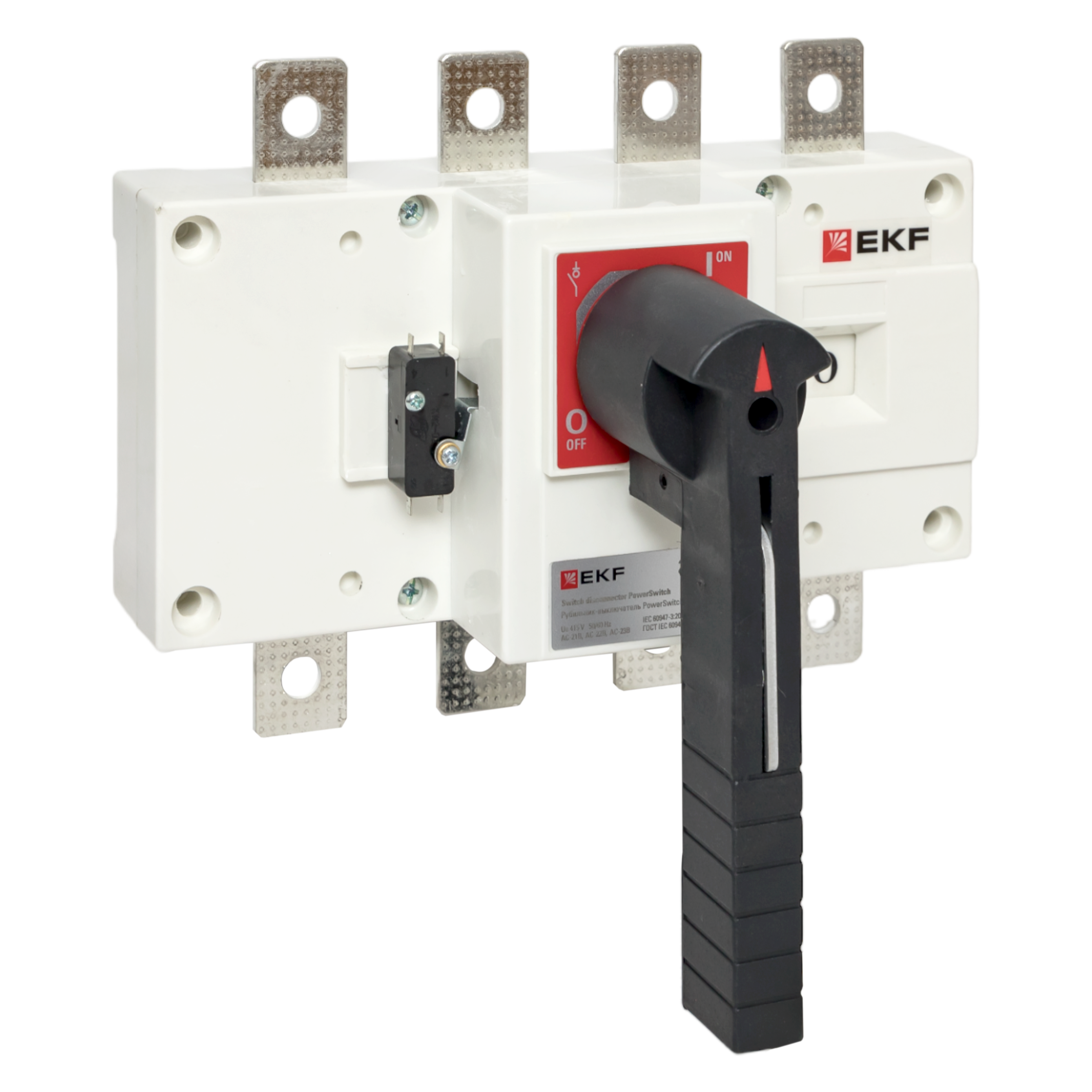 Рубильник-выключатель 250A 4P c рукояткой управления для прямой установки PowerSwitch