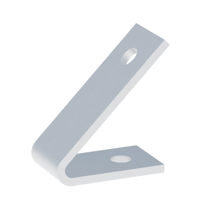 STRUT-пластина угловая 45гр. 4 отверстия