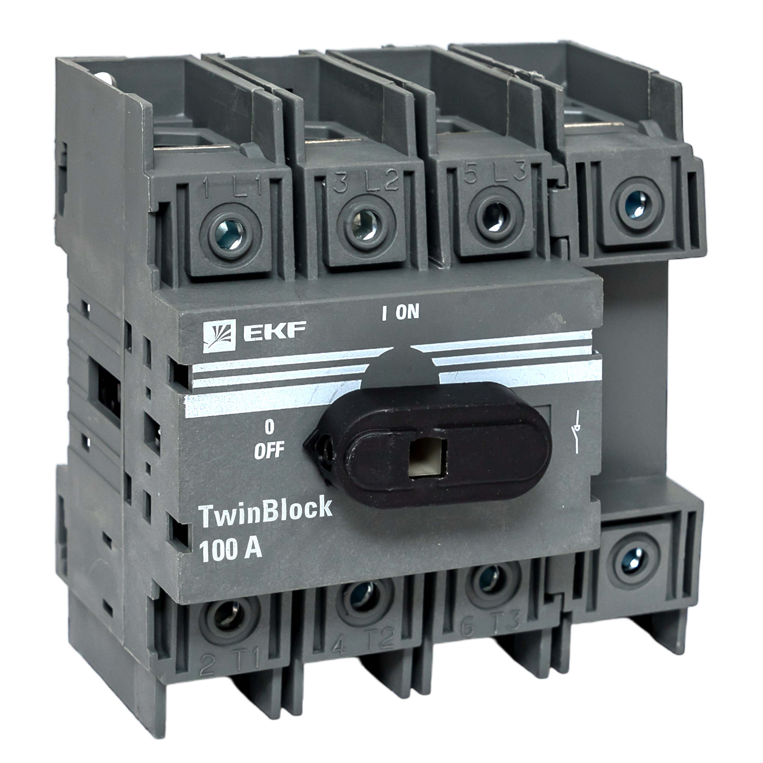 Рубильник 100A 4P c рукояткой управления для прямой установки TwinBlock