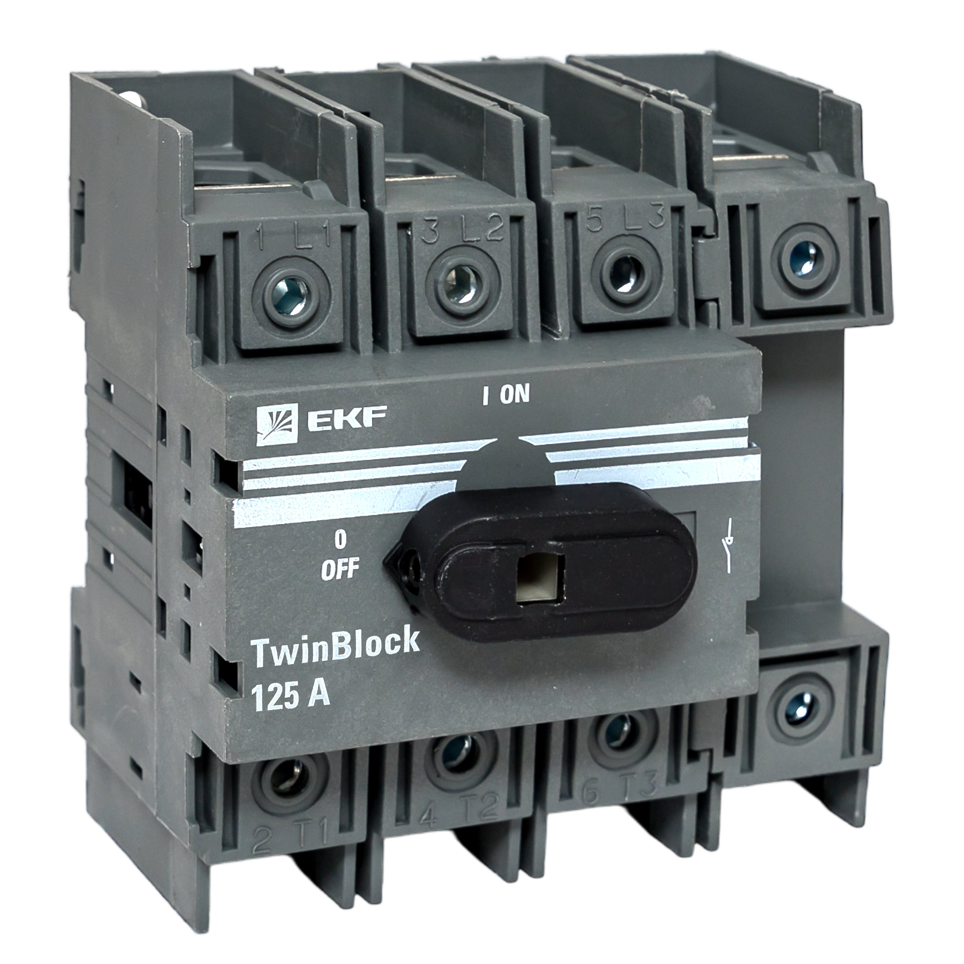 Рубильник 125A 4P c рукояткой управления для прямой установки TwinBlock
