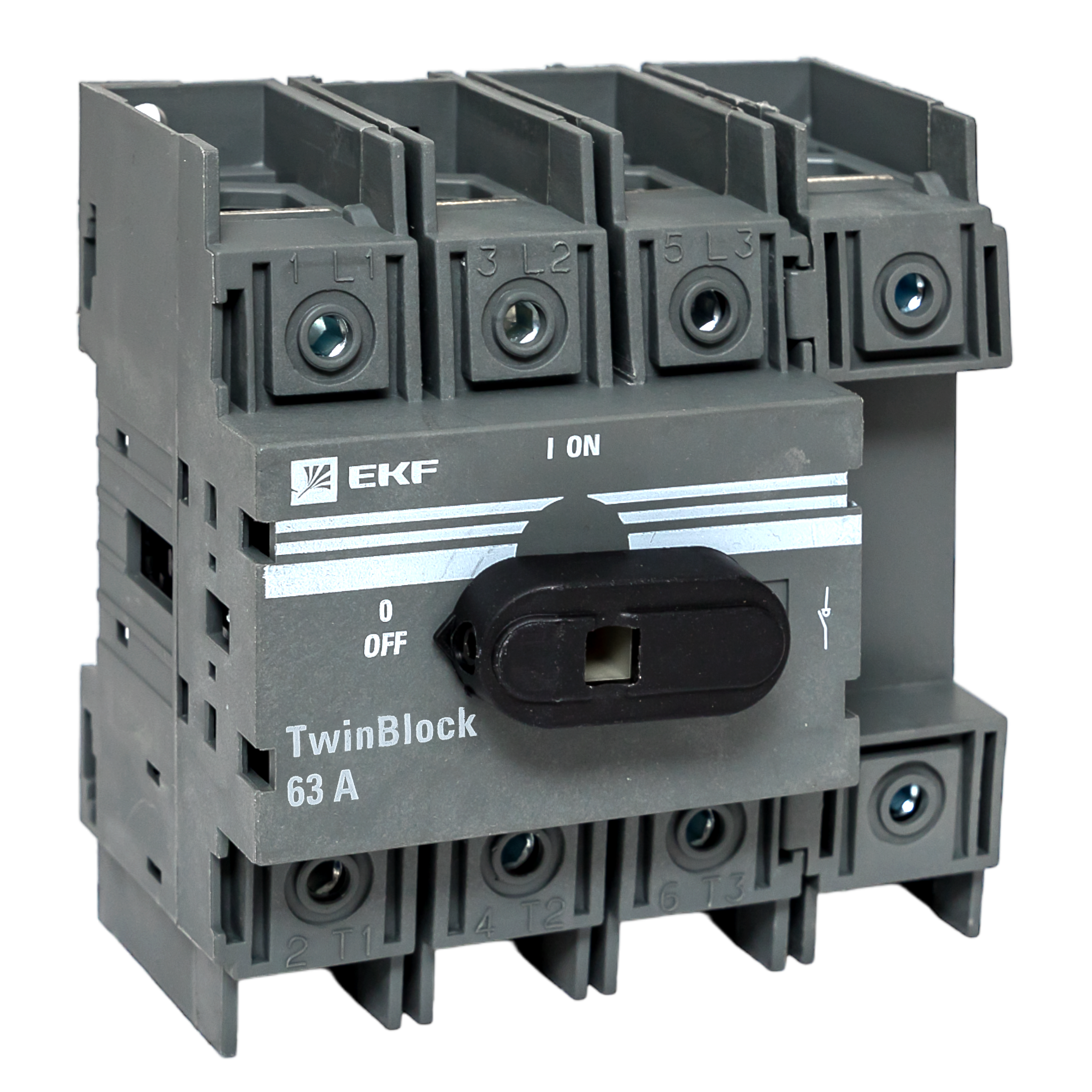 Рубильник 63A 4P c рукояткой управления для прямой установки TwinBlock