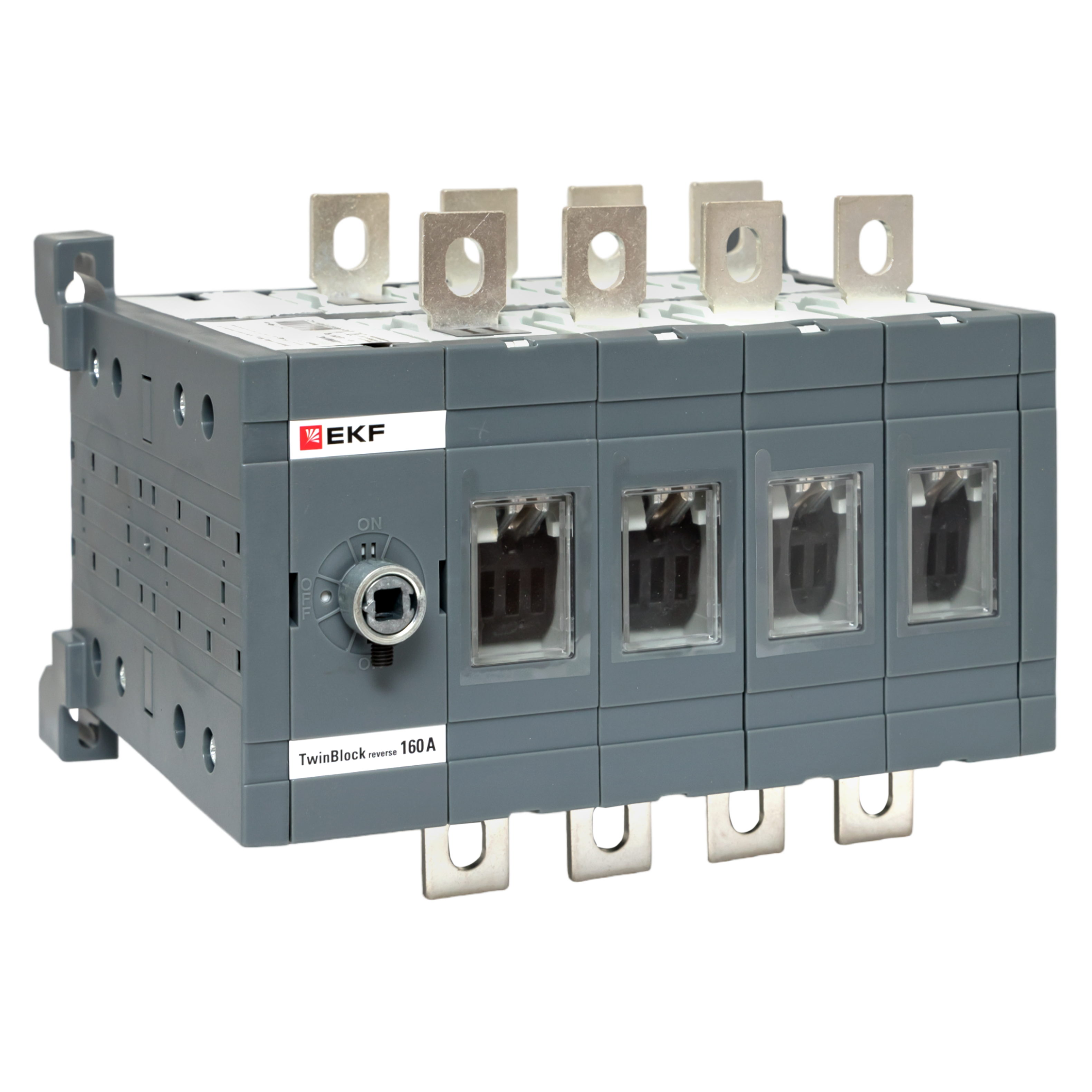 Рубильник 160A 4P реверсивный без рукоятки управления TwinBlock