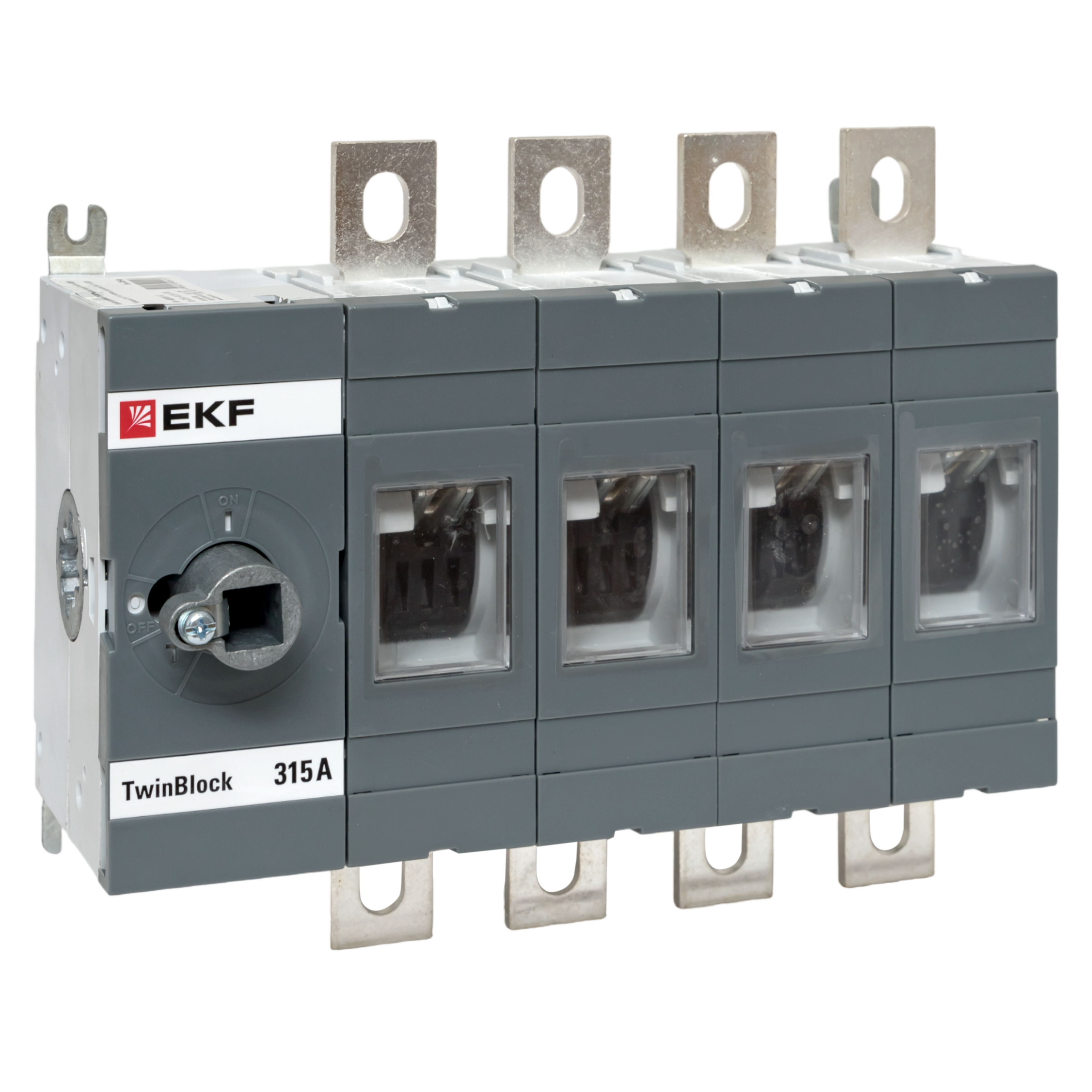 Рубильник 315A 4P без рукоятки управления TwinBlock