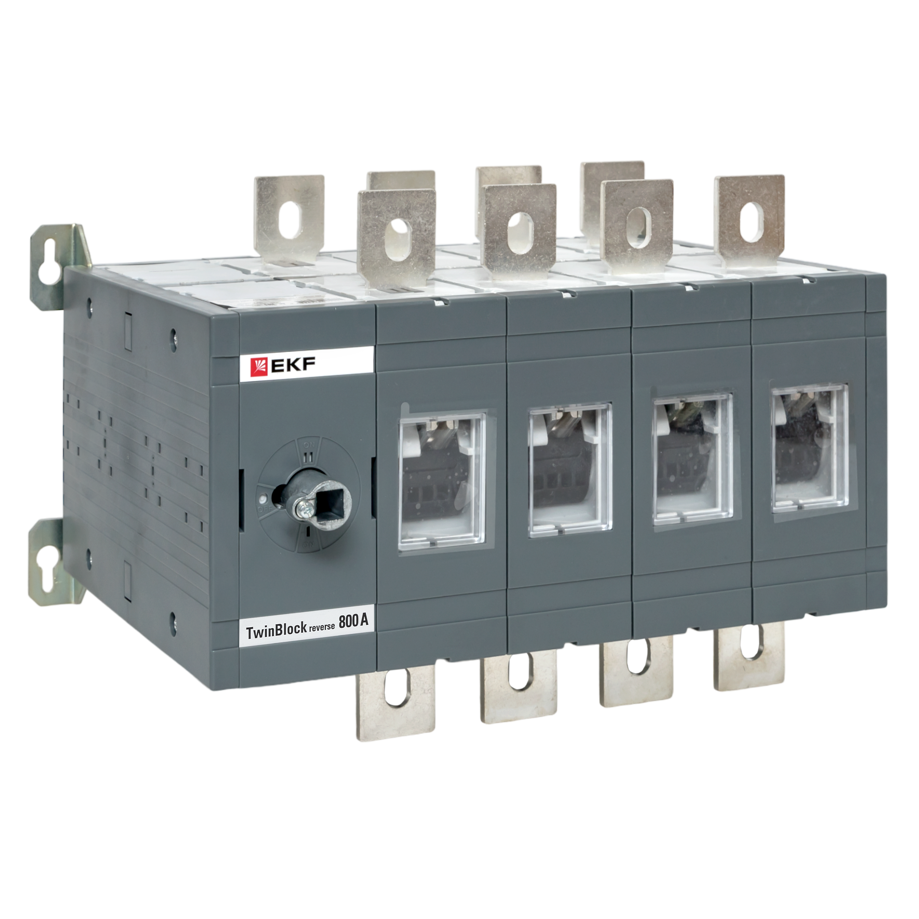 Рубильник 800A 4P реверсивный без рукоятки управления Twin block