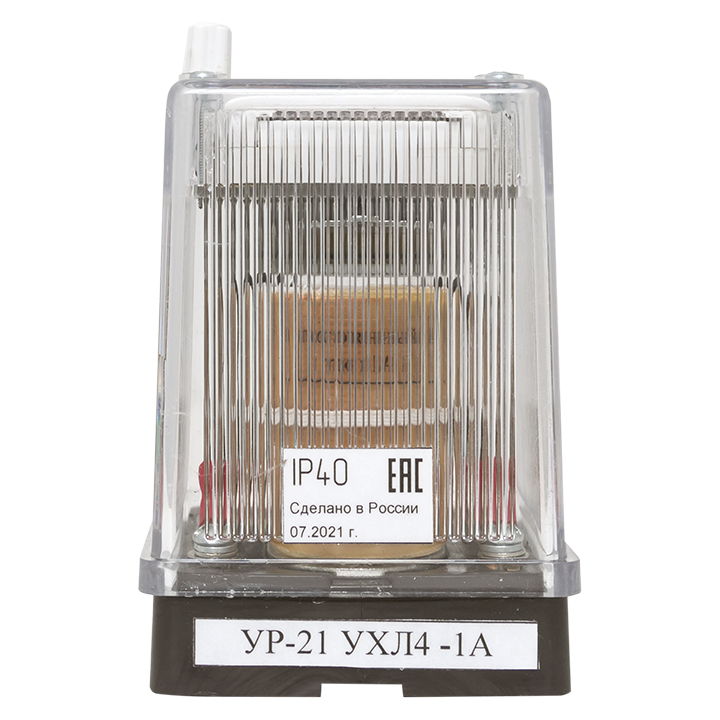 Реле указательное, постоянного тока, ток срабатывания 0,16А, заднее присоединение, исполнение УХЛ4