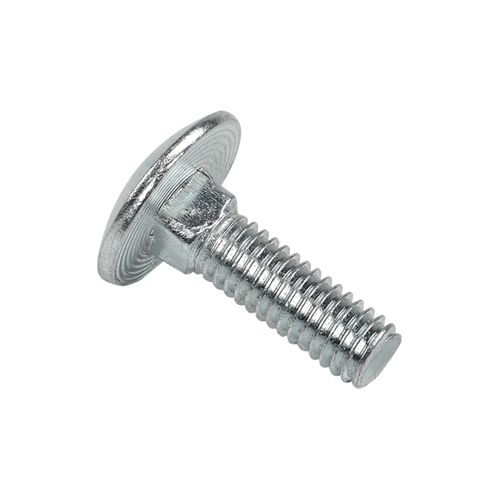 Винт гладкая головка квадратный подголовник М6х20 DIN 603 INOX