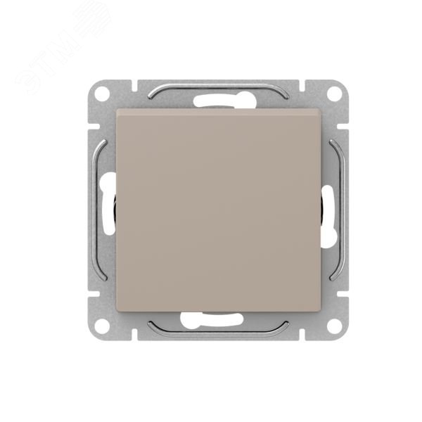 Изображение товара Механизм выключателя. одноклавишный. проходной. кремовый Эпика EKF (шт)