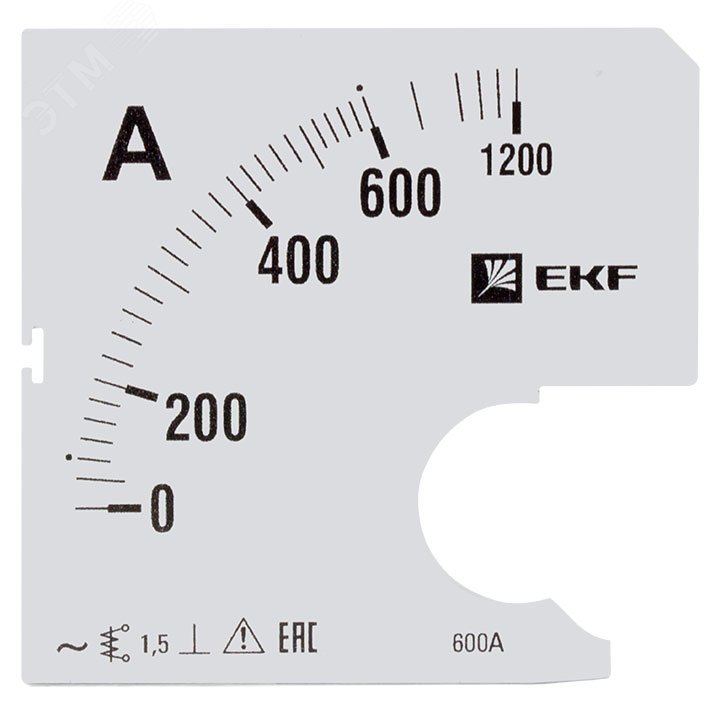 Шкала сменная для A961 600/5А-1.5 PROxima s-a961-600 EKF - превью 2