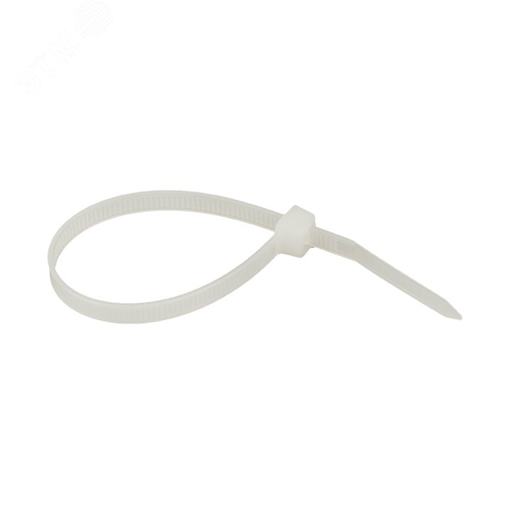 Изображение товара Нейлоновые стяжки 4,8х150мм EKF для кабелей и проводов (упак 100 шт)