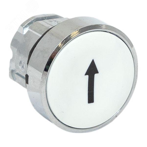 Изображение товара Исполнительный механизм кнопки XB4 белый плоский возвратный без фиксации IP65 22мм