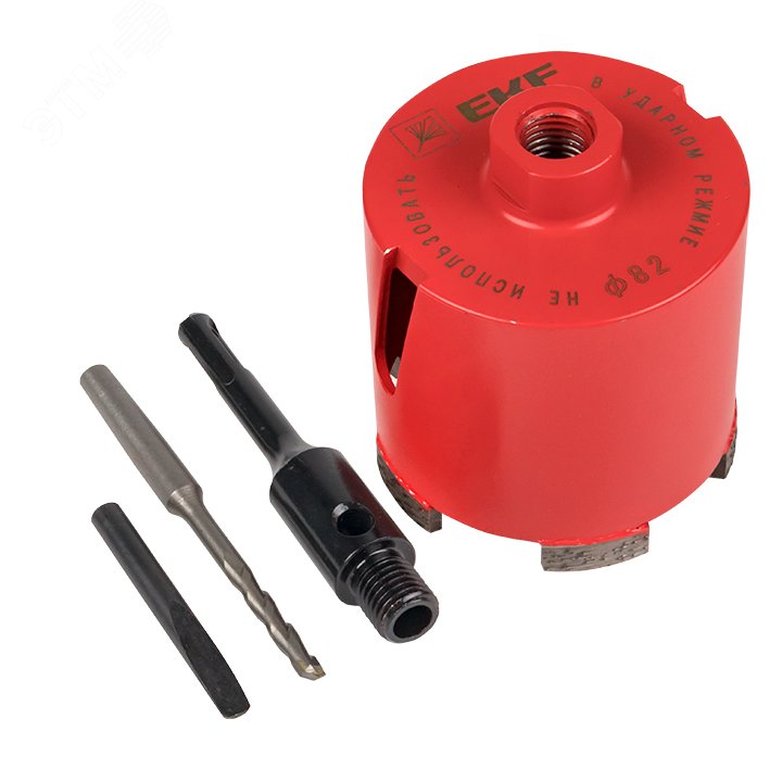 Изображение товара Коронка алмазная DCH-82 Laser M16 SDS-Plus Expert (шт)