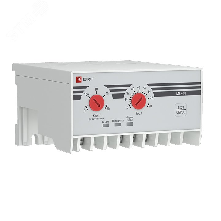 Изображение товара Реле защиты двигателя MPR 80А EKF PROxima