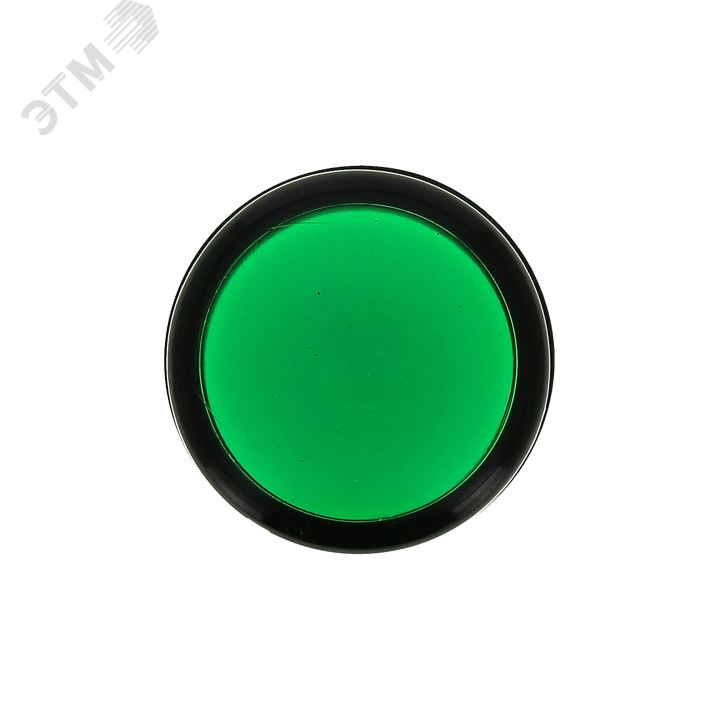 Лампа AD16-22HS LED матрица 22мм зеленый ledm-ad16-g EKF - превью 2