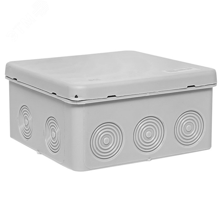 Коробка распаячная КМР-030-034 пылевлагозащищенная без мембранных вводов (100х100х50) PROxima plc-kmr-030-034 EKF - превью 2