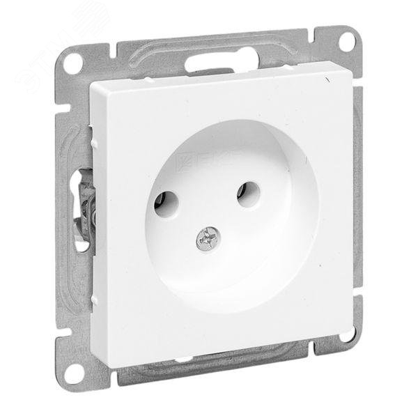 Изображение товара Розетка EKF серия Эпика 16А белая без заземления и шторок
