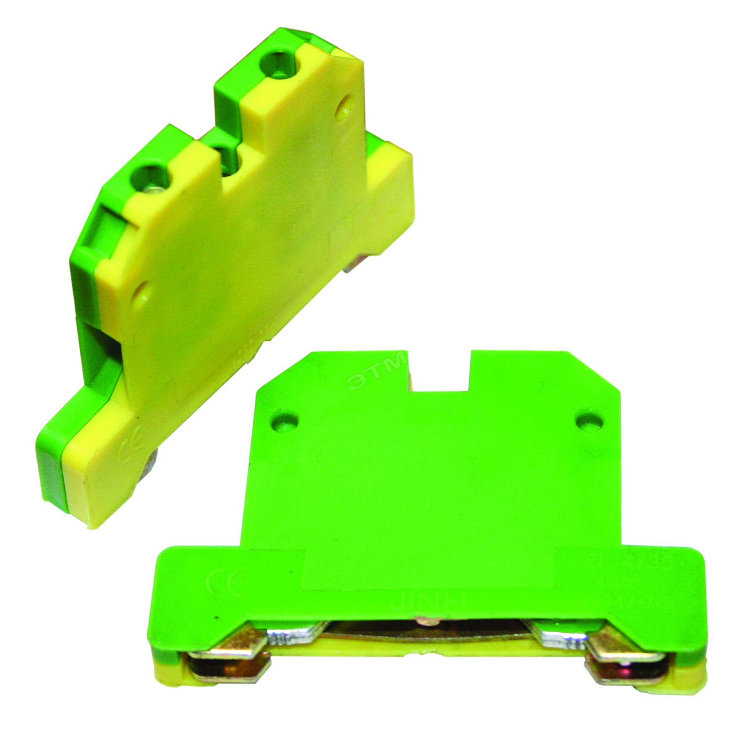 Клемма винтовая ЕК-2.5/25 JXB Земля (plc-ek-2.5/25) EKF купить цена