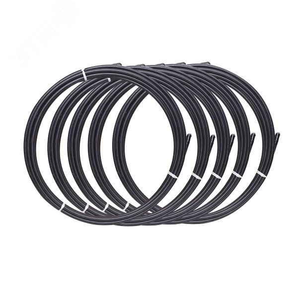 Изображение товара Изолированный токоотвод EKF бухта 10м 5 шт