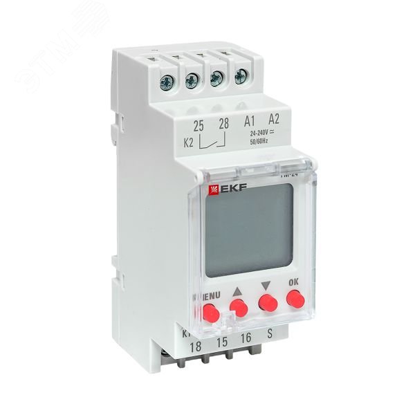 Изображение товара Многофункциональный электронный таймер ТМ-24 PROxima для автоматизации с 24 программами