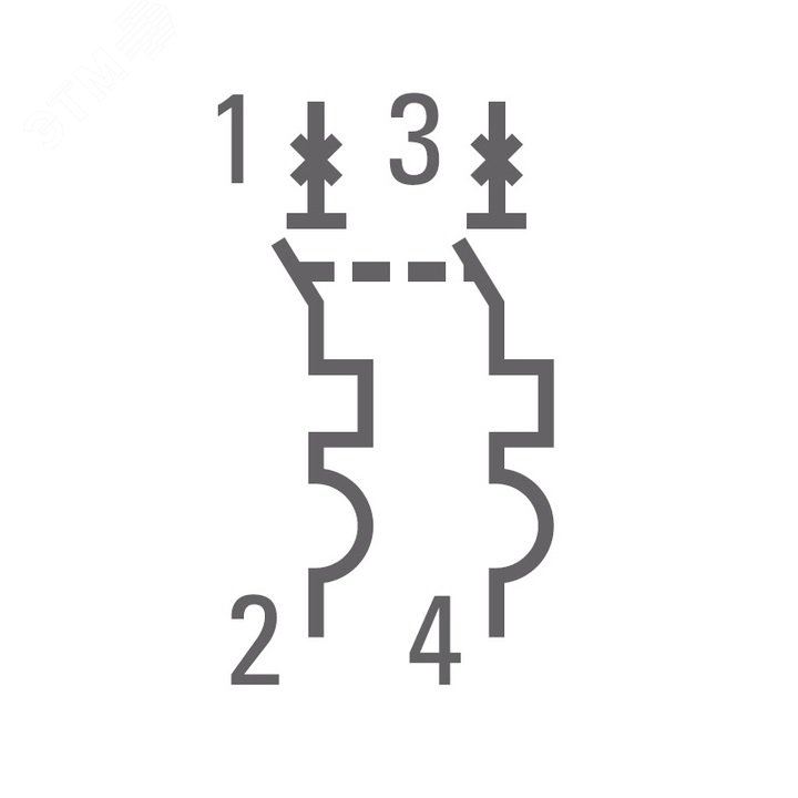 Выключатель автоматический двухполюсный 10А В ВА47-63 4.5кА PROxima mcb4763-2-10B-pro EKF - превью 2
