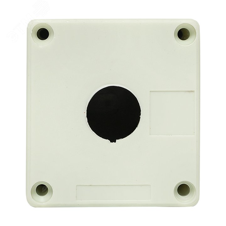 Корпус кнопочный 1 кнопка КП101 пластиковый белый cpb-101-w EKF - превью 2