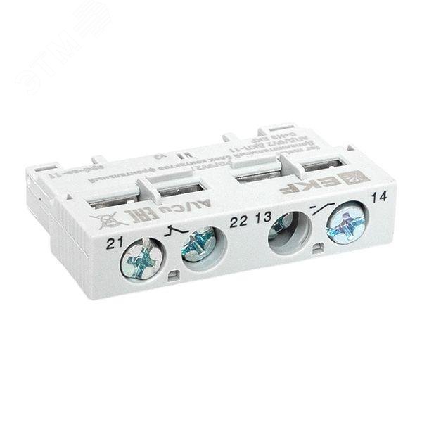 Изображение товара Дополнительный блок контактов фронтальный АПД G V2 ДКП-11 НО+НЗ EKF