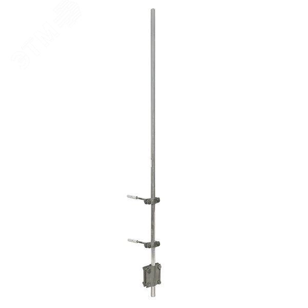 Изображение товара Молниеприемник PROxima 2000 мм фасадный для молниезащиты алюминий Россия