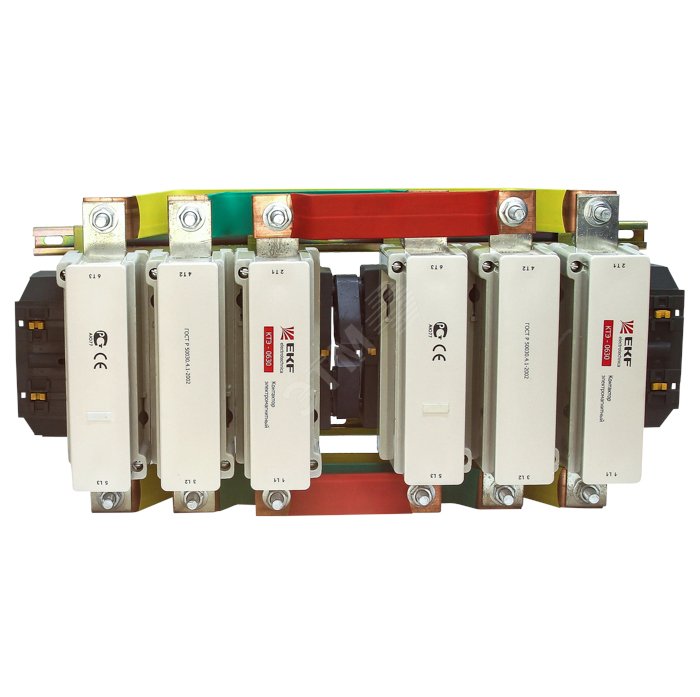 Изображение товара Контактор КТЭ реверсивный 630А 230В 2NO (шт)