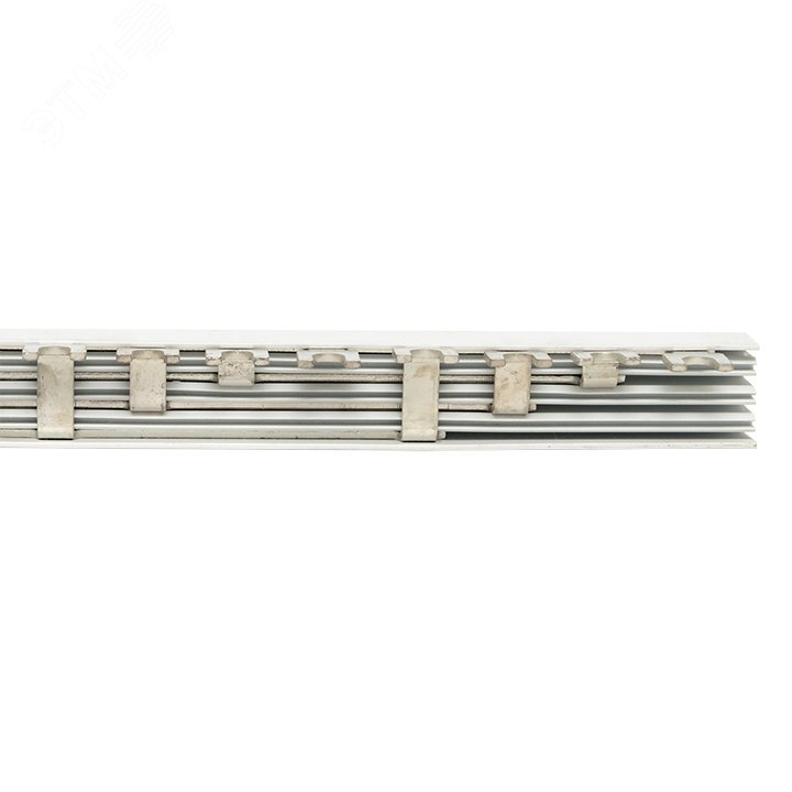Шина соединительная типа FORK 4-фазная 100А 54 модуля fork-04-100 EKF - превью 3