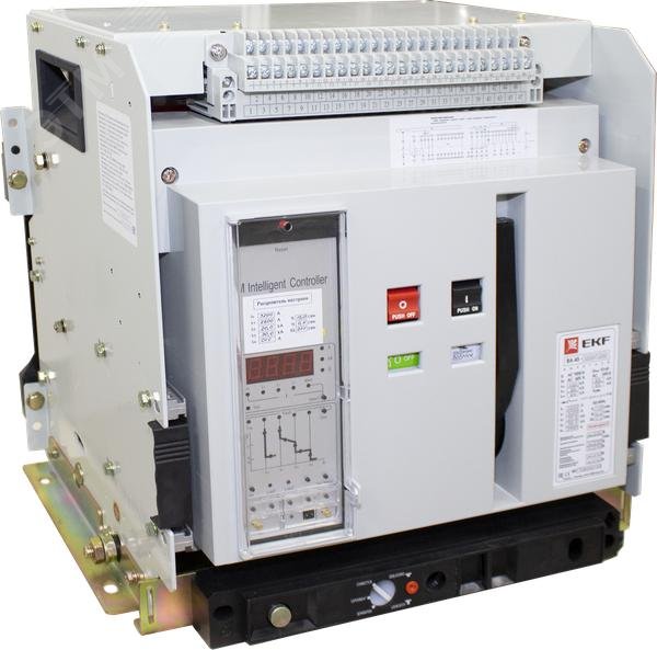 Изображение товара Выключатель автоматический ВА-45 2000/800А 3P 50кА EKF