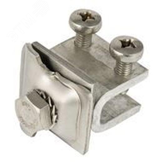 Изображение товара Держатель фальцевый скручиваемый 3 мм Ni PROxima для молниезащиты