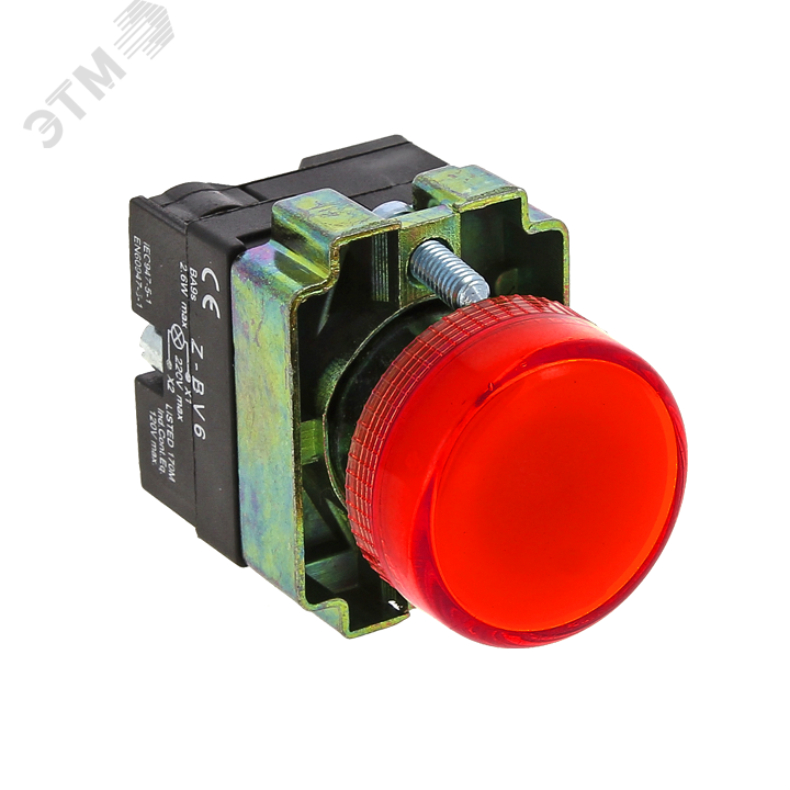 Лампа сигнальная BV64 красная 24В xb2-bv64-24 EKF - превью