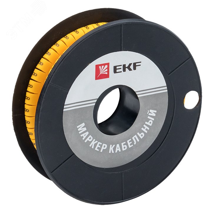 Кольцо маркировочное 0-1.5мм (8) КМ (1000шт) plc-KM-1.5-8 EKF - превью