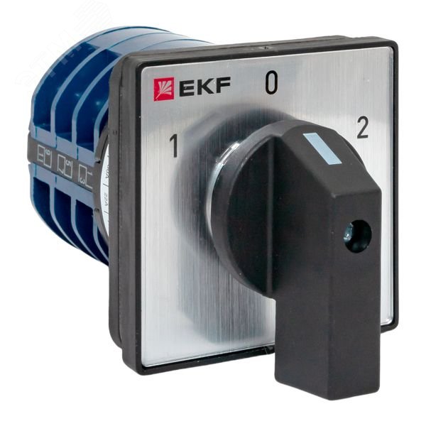 Изображение товара Кулачковый переключатель ПК-1-23 32А 3P 1-0-2 IP65 EKF