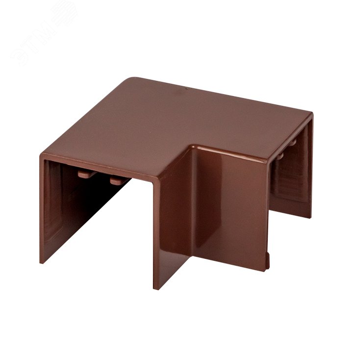 Изображение товара Поворот 90 градусов 25х25 (4 шт) Plast под темное дерево дешево