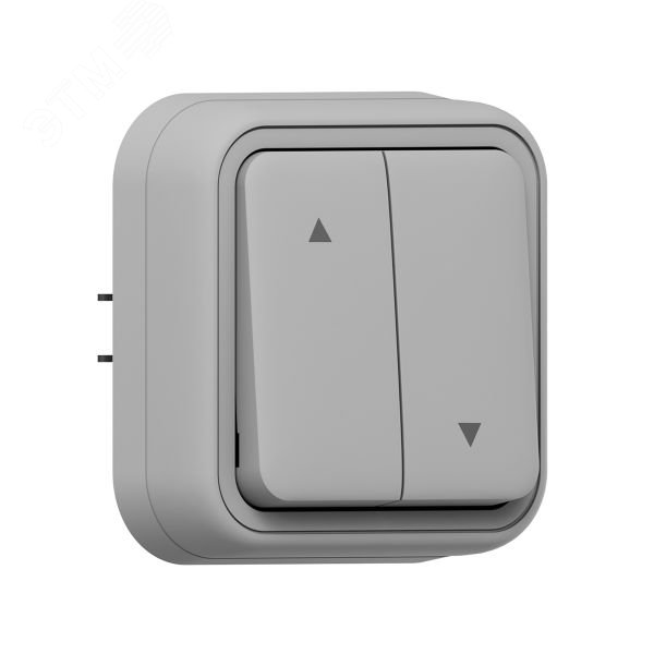 Изображение товара Выключатель, для жалюзи СП, винтовые клеммы серый, Бронто EKF (шт)